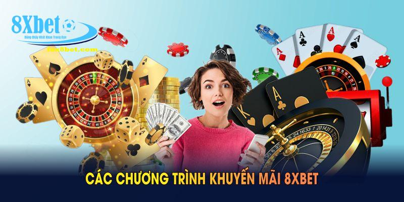 Khuyến mãi 8xbet được phân bổ rõ ràng theo từng mảng sản phẩm