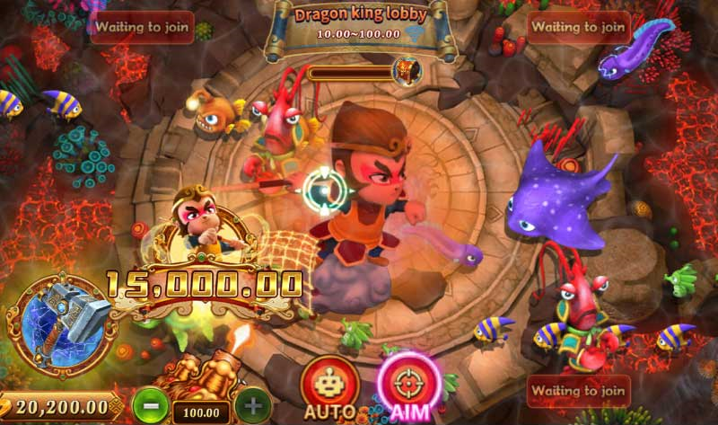 Hệ thống vũ khí đa dạng giúp người chơi tối ưu hiệu quả săn cá